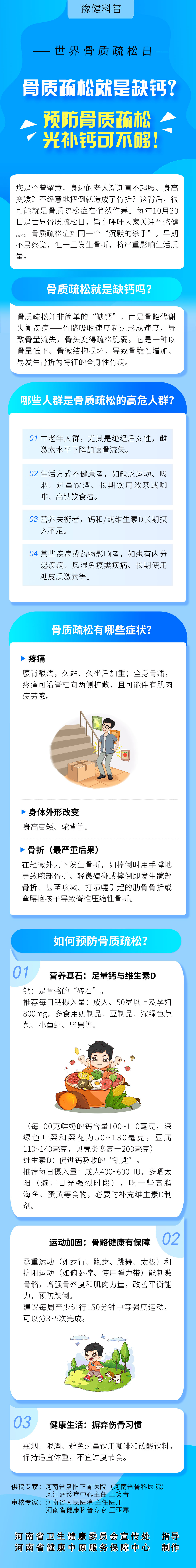 长图：世界骨质疏松日：预防骨质疏松光补钙可不够！.jpg