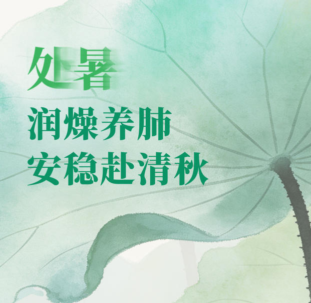 【健康科普】处暑——润燥养肺，安稳赴清秋