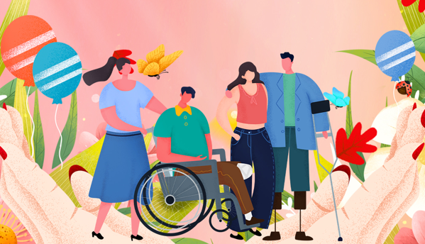 【健康科普】关爱残疾人，我们该怎么做？
