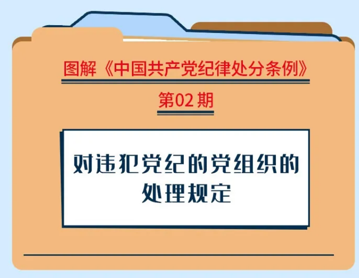 【党纪学习教育】对违犯党纪的党组织的处理规定